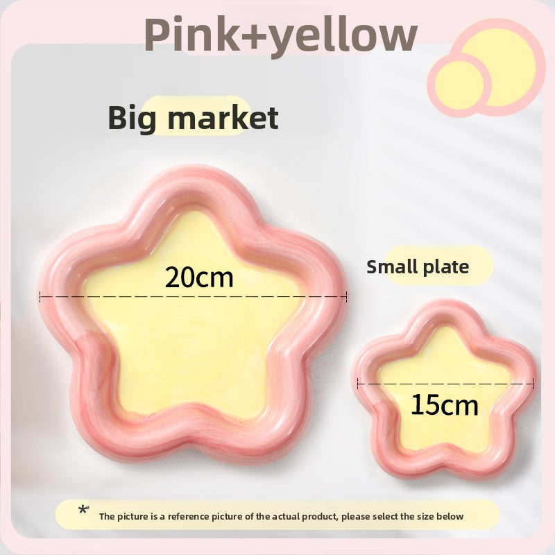 Flat Whisker-Friendly Ceramic Plate for Wet Food & Treats