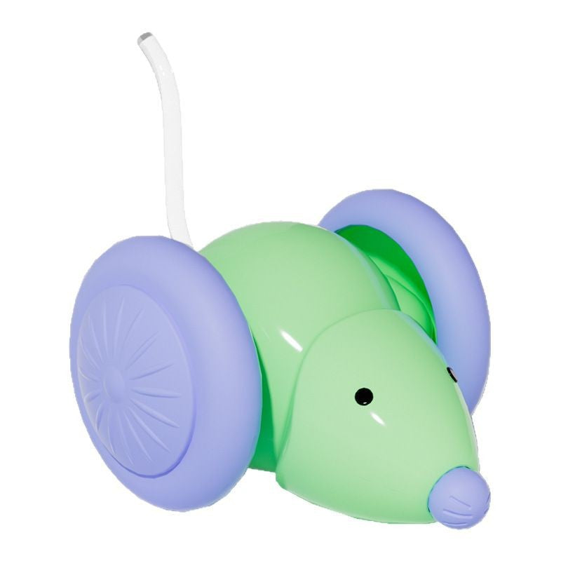 Automatic Rolling Cat Toy, Smart Touch-Activated Chase Toy