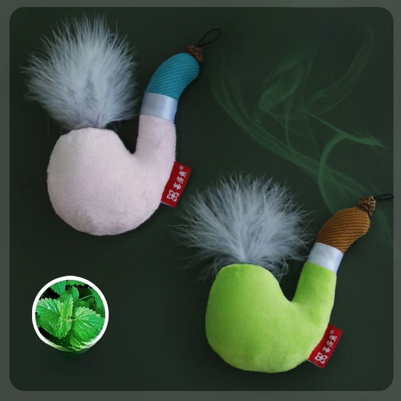 Hooked On Me Catnip Plush Cat Toy