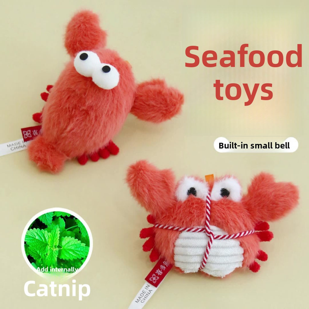 Catnip Crab / Lobster Plush Cat Toy