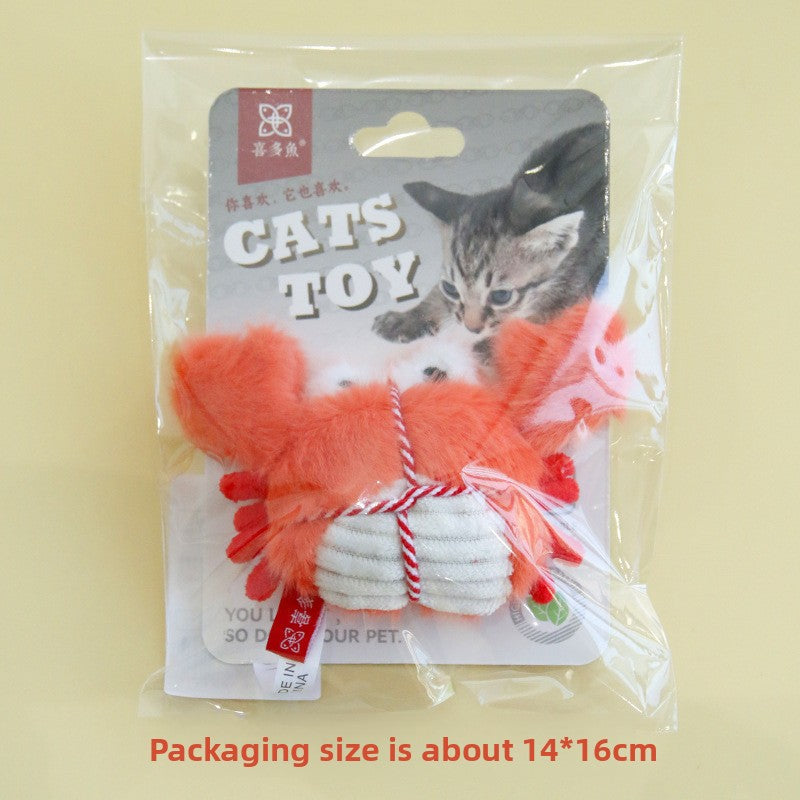 Catnip Crab / Lobster Plush Cat Toy