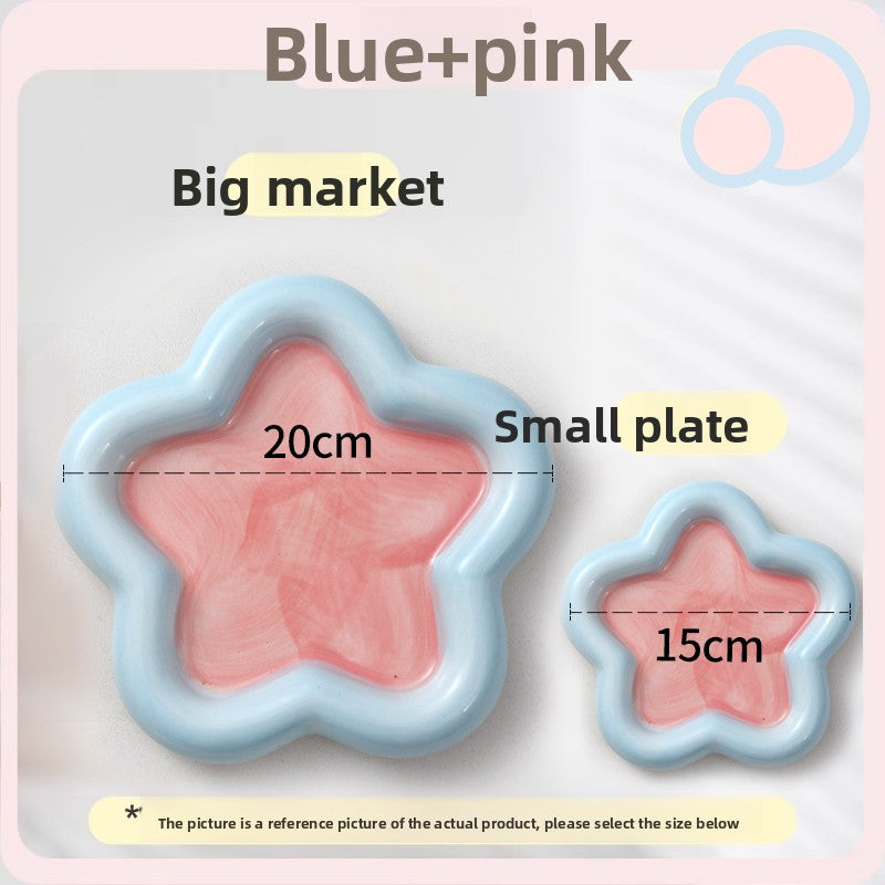 Flat Whisker-Friendly Ceramic Plate for Wet Food & Treats