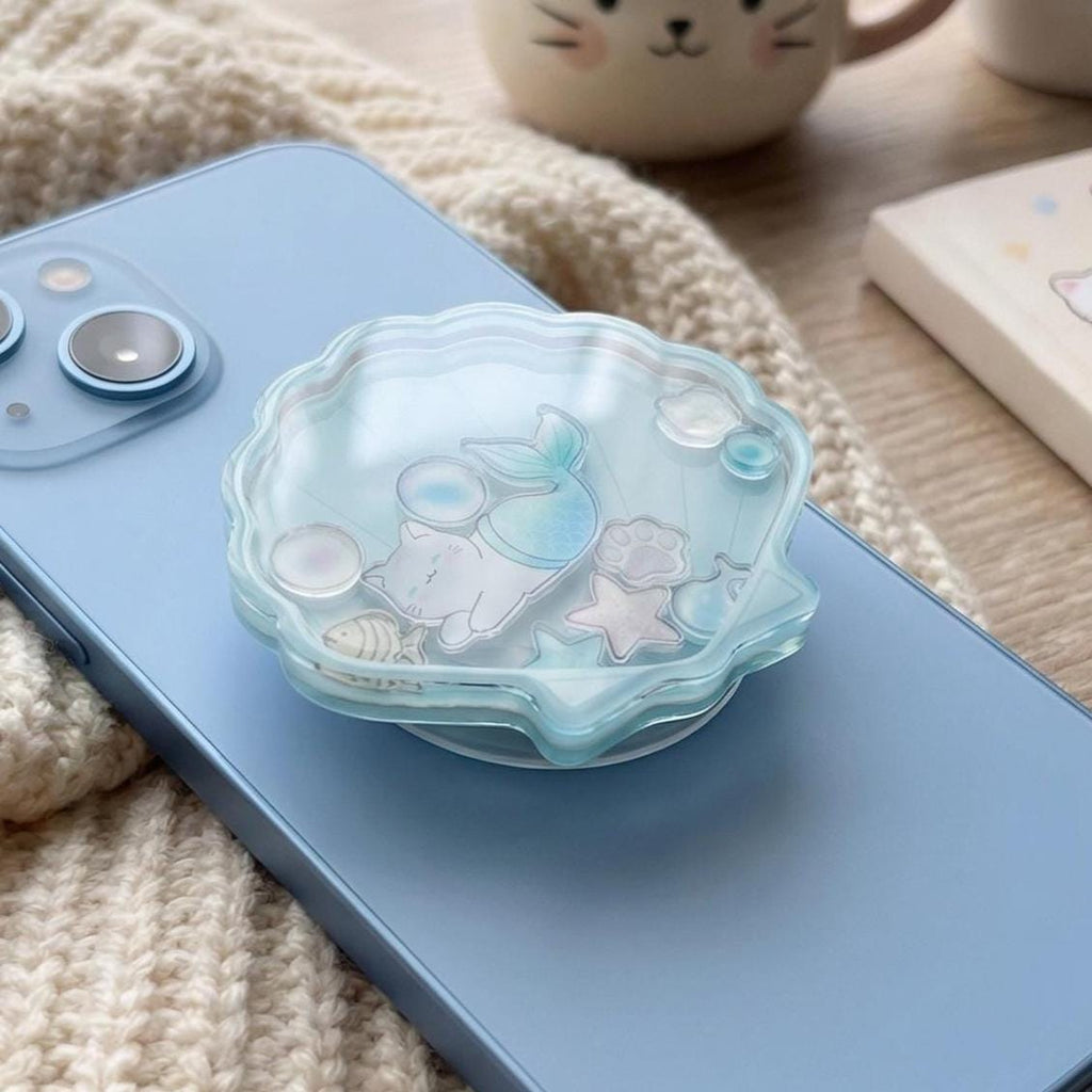 Purrmaid Shaker Phone Grip | Griptok