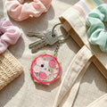 Dragon Fruit Cat Shaker ADHD Keychain
