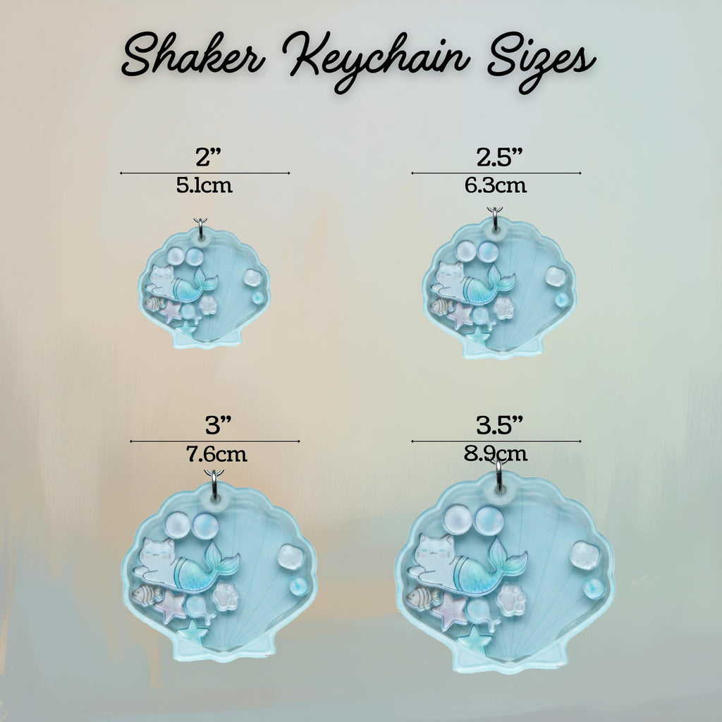 Watermelon Cat Shaker ADHD Keychain