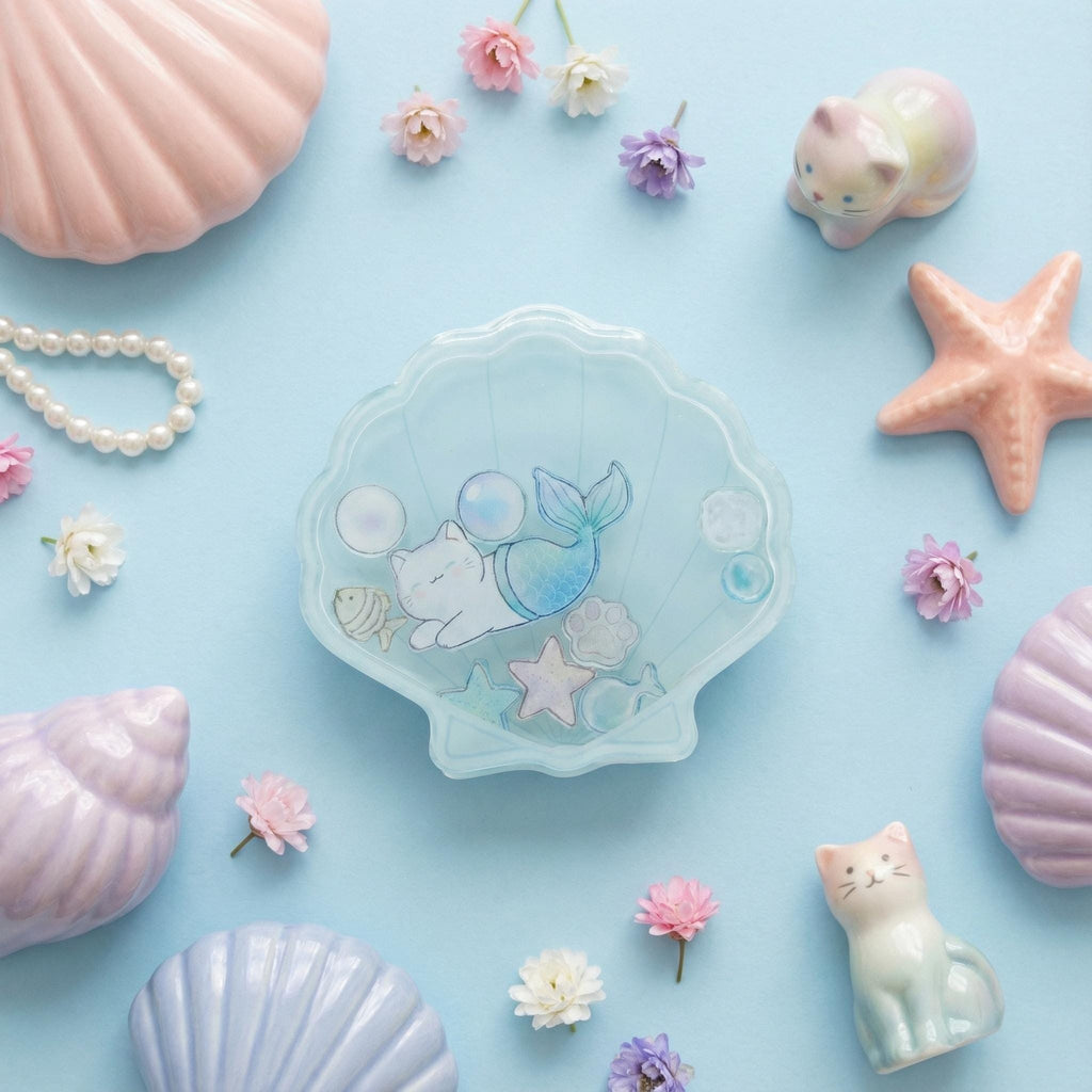 Purrmaid Shaker Phone Grip | Griptok