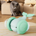 Automatic Rolling Cat Toy, Smart Touch-Activated Chase Toy